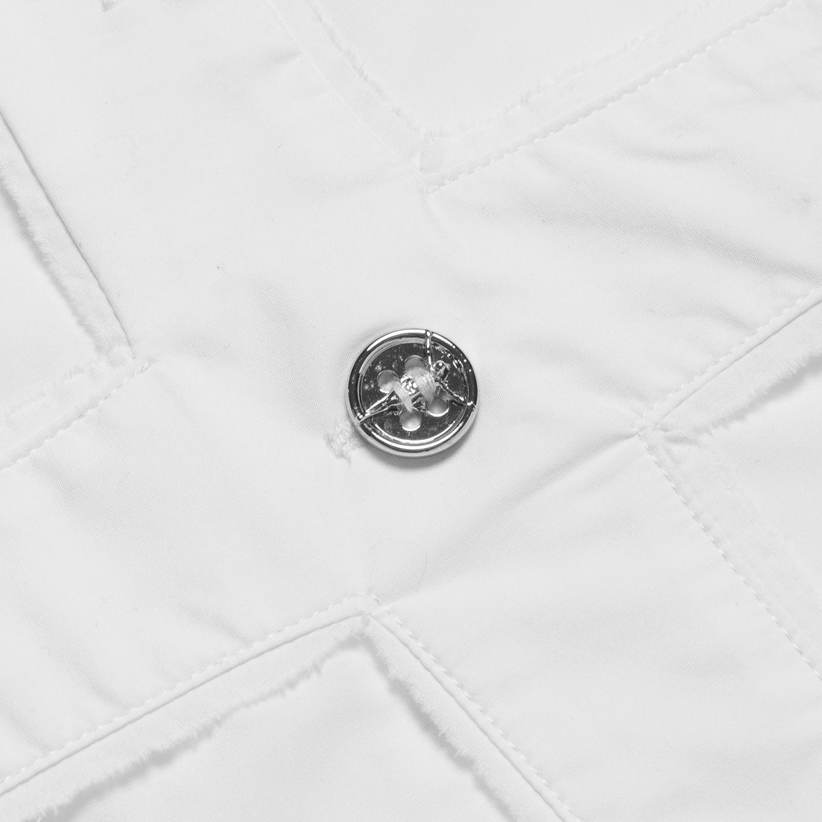Crucifix Button Up (White)