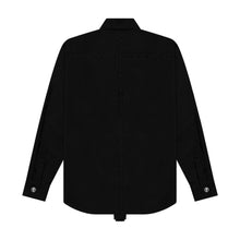 Load image into Gallery viewer, Crucifix Button Up (Black)

