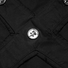 Load image into Gallery viewer, Crucifix Button Up (Black)
