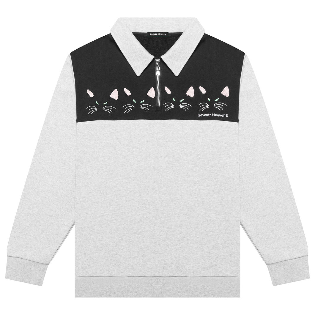 Cats Quarter-Zip Sweatshirt