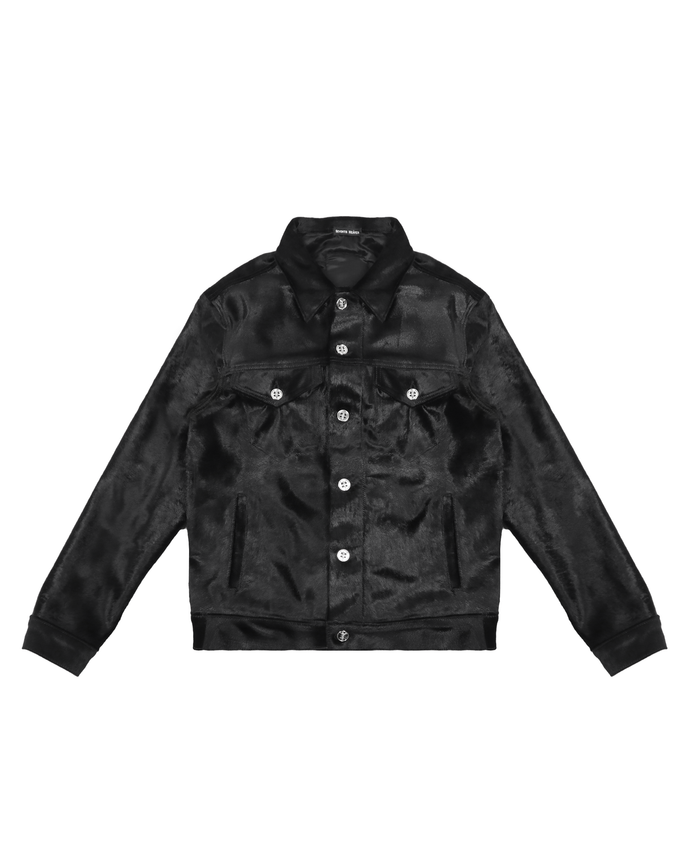 Pony Hair Crucifix Jacket