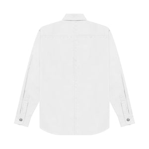 Logo Button Up (White)