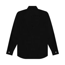 Load image into Gallery viewer, Logo Button Up (Black)
