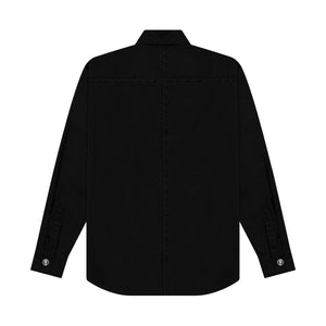 Logo Button Up (Black)