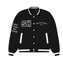 Load image into Gallery viewer, BARBED WIRE VARSITY JACKET
